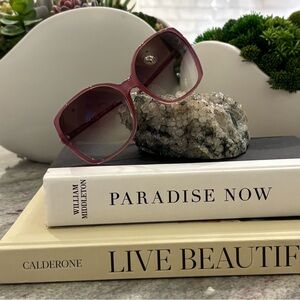 CHANEL Rose-Tinted Sunglasses